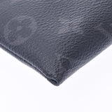 LOUIS VUITTON Louis Vuitton Monogram Eclipse Pochette Discovery Black/Grey M62291 Men's Monogram Eclipse Canvas Clutch Bag A Rank Used Ginzo