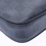 LOUIS VUITTON Louis Vuitton Damier Cobalt Dandy Briefcase Navy/Black Men's Damier Cobalt Canvas Business Bag A Rank Used Ginzo
