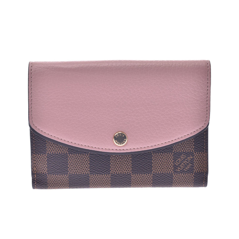 Normandy Compact Wallet Damier and Leather