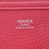 Hermes Hermes Evelin 3 PM Rose Extreme Silver Bracket D Engraved (around 2019) Ladies Triyo Clemance Shoulder Bag A-Rank Used Silgrin