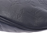 Louis Vuitton Louis Vuitton Monogram Shadow Discovery Bum Bag Black M44388 Men's Leather Body Bag A-Rank Used Sinkjo