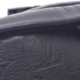 LOUIS VUITTON ルイヴィトン モノグラム シャドウ ディスカバリーバムバッグ 黒 M44388 メンズ レザー ボディバッグ Aランク 中古 銀蔵
