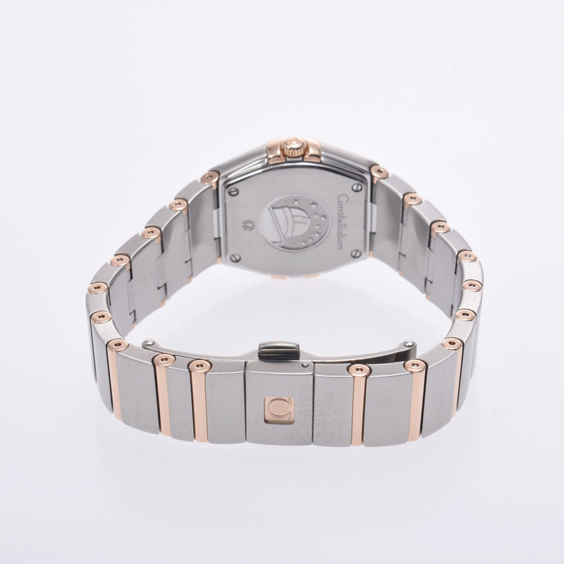 OMEGA Omega Constellation Blush 123.20.24.60.05.001 Ladies SS / PG Watch Quartz Shell Dial A Rank Used Ginzo