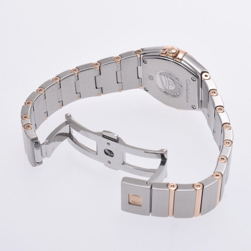 OMEGA Omega Constellation Blush 123.20.24.60.05.001 Ladies SS / PG Watch Quartz Shell Dial A Rank Used Ginzo