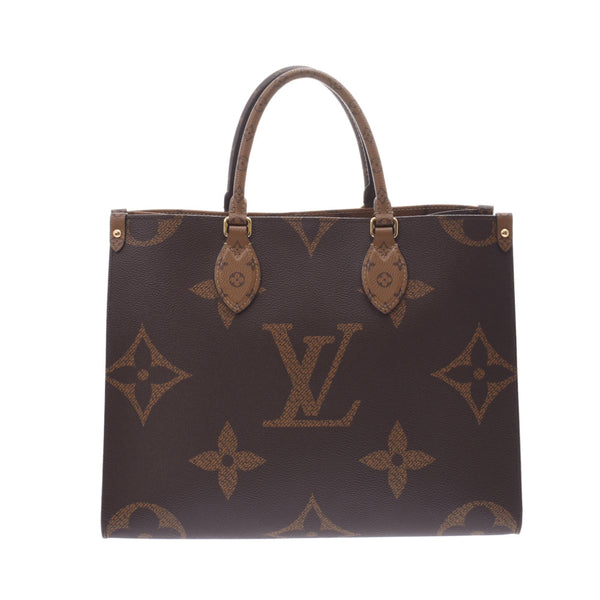 Louis Vuitton Louis Vuitton Monogram Reverse on Zago MM Brown M45321男女皆宜的2way袋A-Rank使用Silgrin
