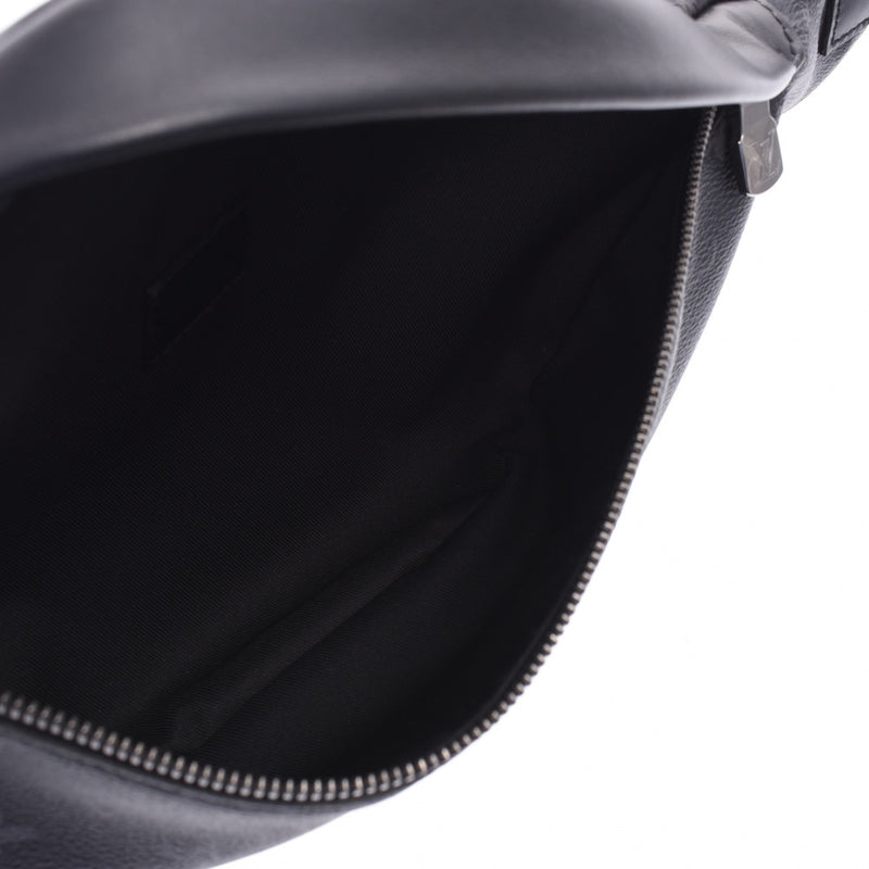 LOUIS VUITTON Louis Vuitton Monogram Eclipse Discovery Bum Bag Black /Grey M44336 Men's Monogram Eclipse Canvas Body Bag A Rank Used Ginzo