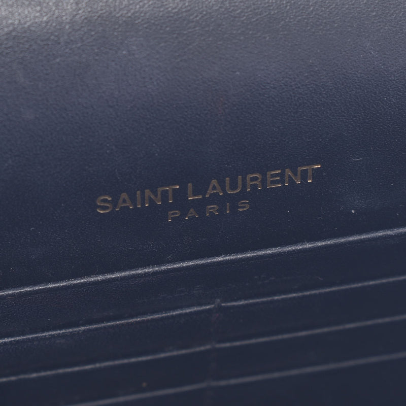 Saint Laurent Sun Laurent Chain Wallet Kate Black Gold Bracket Women's Curf Shoulder Bag C Rank Used Sinkjo