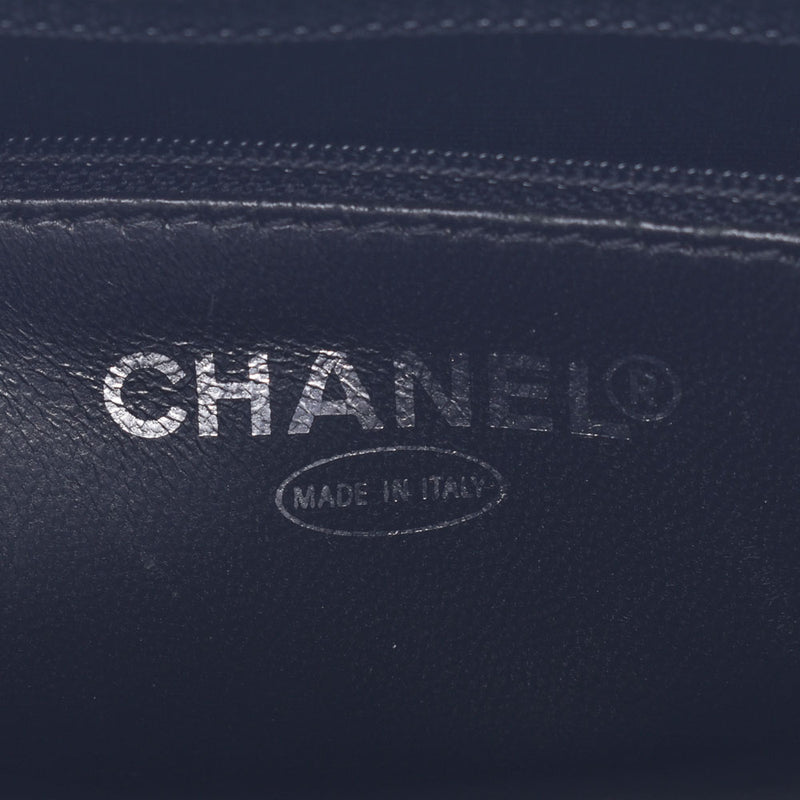 CHANEL シャネル 復刻トート 黒 シルバー金具 レディース キャビアスキン トートバッグ ABランク 中古 銀蔵