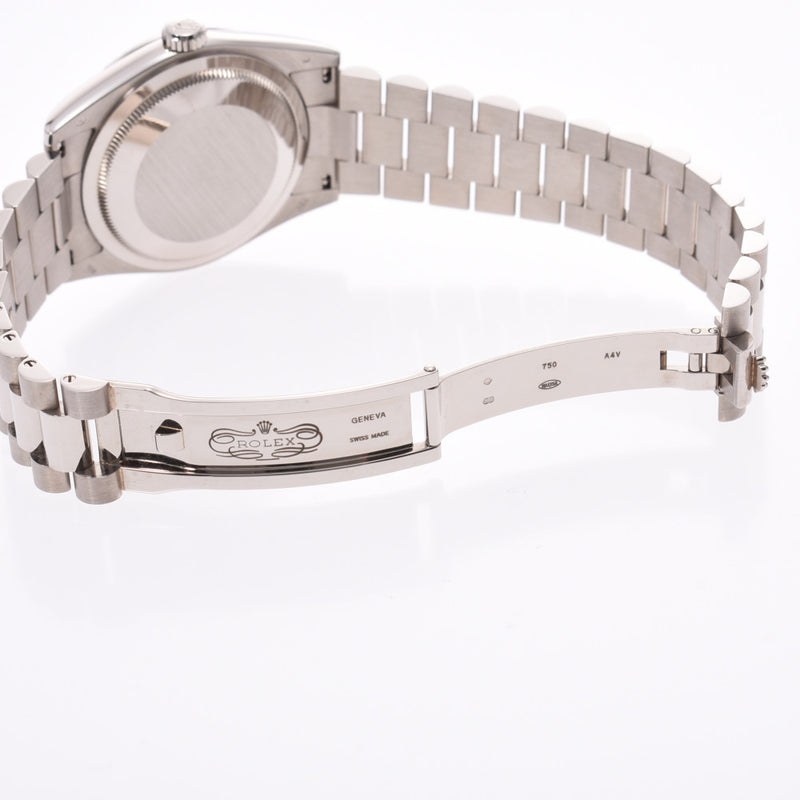 ROLEX ロレックス デイデイト 10Pダイヤ 118239 メンズ WG 腕時計 自動巻き ラピスラズリ文字盤 Aランク 中古 銀蔵
