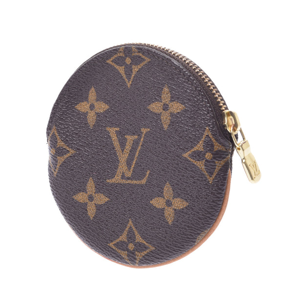 LOUIS VUITTON ルイヴィトン モノグラム ポルトモネロン 小銭入れ ブラウン M61926 ユニセックス モノグラムキャンバス コインケース Aランク 中古 銀蔵