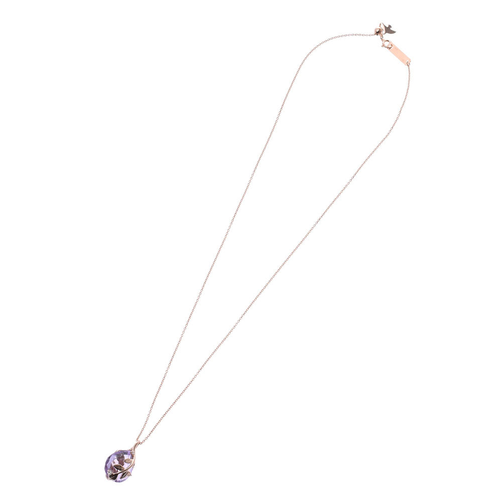 ニナリッチ色石 リーフモチーフ レディース ネックレス NINA RICCI 