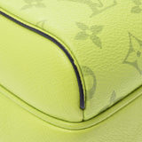 LOUIS VUITTON Louis Vuitton Tygalama Outdoor Messenger PM Joene M30239 Men's Taiga Leather/Monogram Canvas Shoulder Bag Shindou Used Ginzo