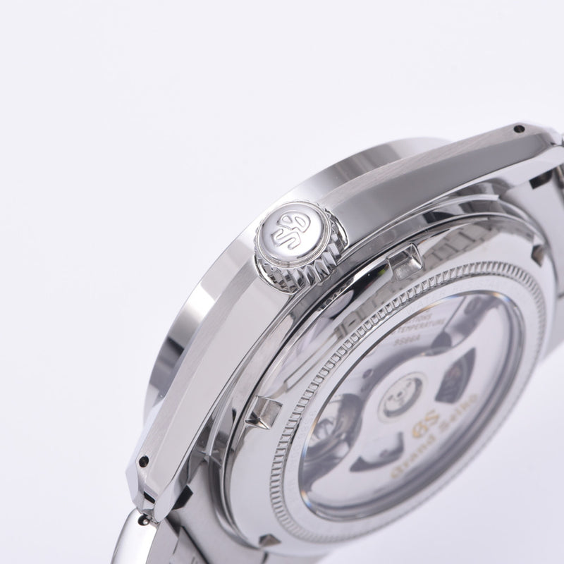 SEIKO セイコー グランドセイコー メカニカルハイビート GMT SBGJ201 メンズ SS 腕時計 シルバー文字盤 Aランク 中古 銀蔵