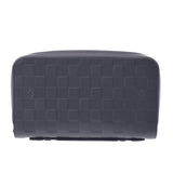 Louis Vuitton Louis Vuitton Damier Amphini Zippy XL Clutch Bag Onyx N61254 Men's Leather Long Wallet A-Rank Used Silgrin