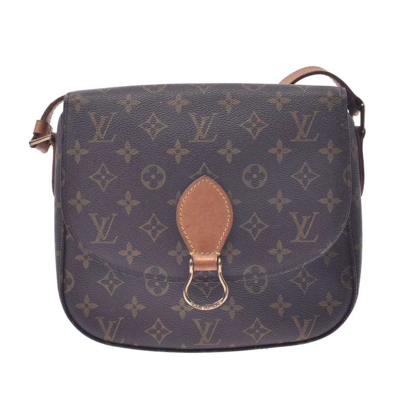 Louis Vuitton Louis Vuitton Monogram Sunkul Brown M51242 Unisex Monogram Canvas Shoulder Bag B Rank Used Silgrin