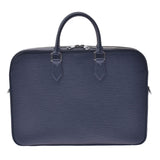 Louis Vuitton Louis Vuitton Epidandy Brief Case Blue Marine M54405 Men's Epireser Business Bag Unused Silgrin