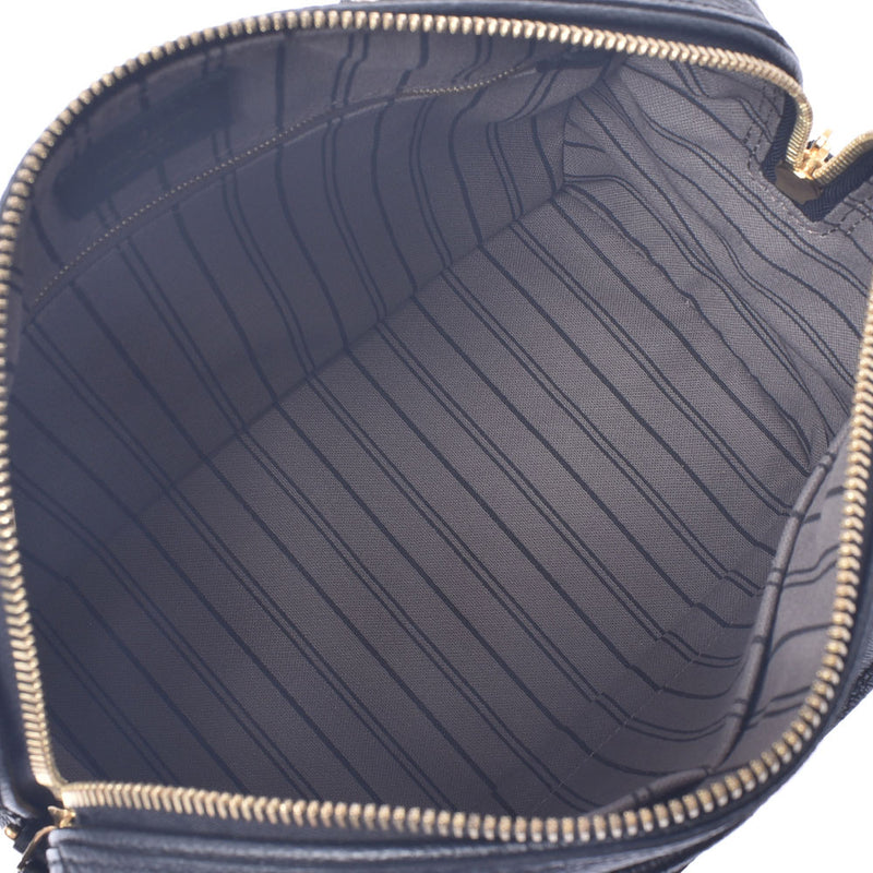 Louis Vuitton Louis Vuitton Monogram Amplit Speedy Bund Riere 25 Noir M42401 Women's Leather Handbag A-Rank Used Silgrin