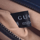Gucci Gucci GG Mermont Small Scoment White / Navy Gold Bracket 443497女式皮革单肩包新款销售银