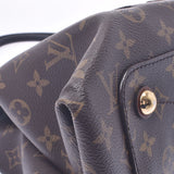 LOUIS VUITTON ルイヴィトン モノグラム オランプ ブラウン/黒 M41062 レディース モノグラムキャンバス ハンドバッグ Bランク 中古 銀蔵