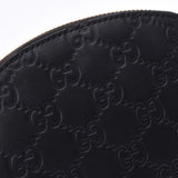 Gucci Gucci Gucci Cosmetics Pouch Black 431409 Unisex Curf Pouch A-Rank Used Silgrin