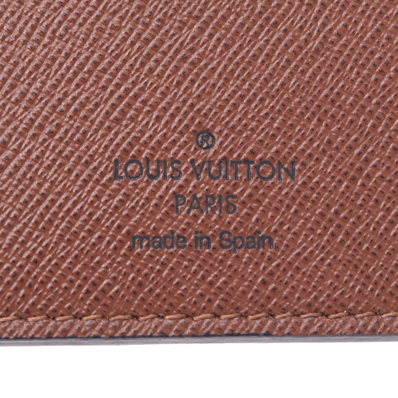 Louis Vuitton Louis Vuitton Monogram Portfoille Braza Brown M66540 Men's Monogram Canvas Long Wallet New Sanko