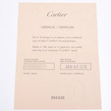 CARTIER Cartier Love Bracelet Half Diamond #16 New Unisex K18PG Bracelet A Rank Used Ginzo