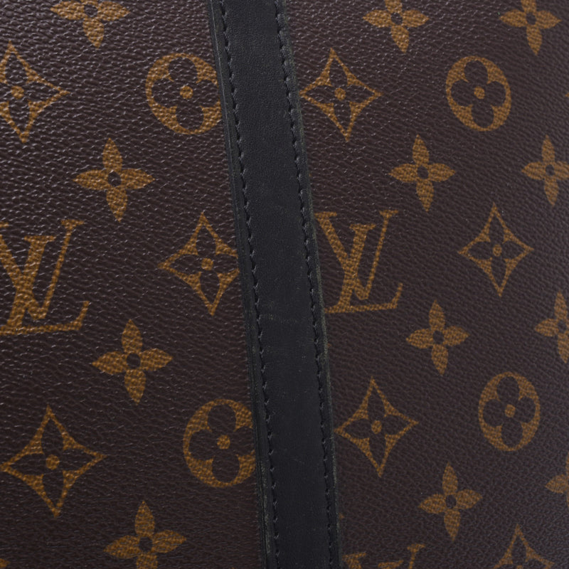 LOUIS VUITTON Louis Vuitton Monogram MacAser Porte Documan Voyage GM Brown / Black M40224 Men's Monogram Canvas Business Bag B Rank Used Ginzo