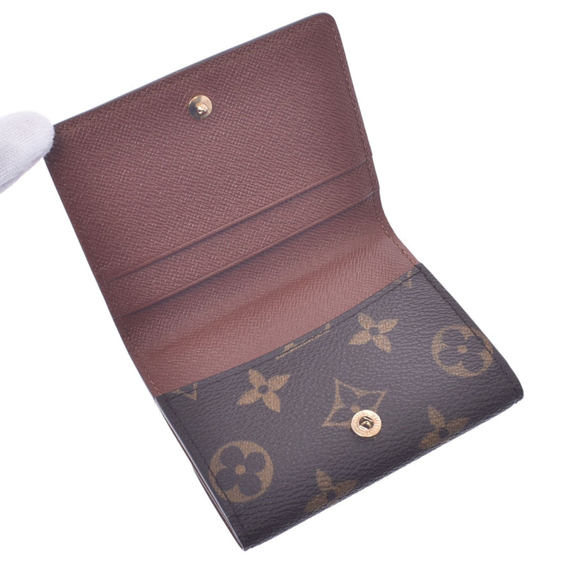 LOUIS VUITTON Louis Vuitton Monogram Ludlow Coin Purse Brown M61927 Unisex Monogram Canvas Coin Case A Rank Used Ginzo