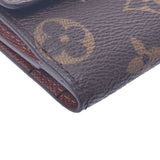 LOUIS VUITTON Louis Vuitton Monogram Ludlow Coin Purse Brown M61927 Unisex Monogram Canvas Coin Case A Rank Used Ginzo