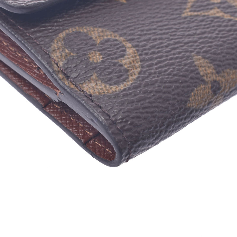 LOUIS VUITTON Louis Vuitton Monogram Ludlow Coin Purse Brown M61927 Unisex Monogram Canvas Coin Case A Rank Used Ginzo