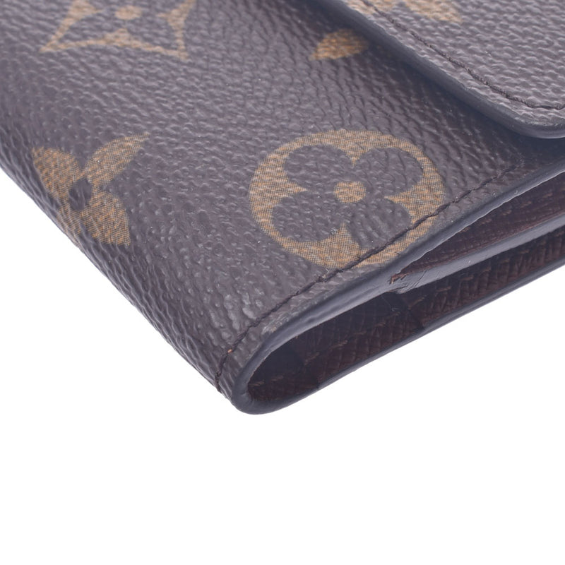 LOUIS VUITTON Louis Vuitton Monogram Ludlow Coin Purse Brown M61927 Unisex Monogram Canvas Coin Case A Rank Used Ginzo