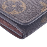 LOUIS VUITTON Louis Vuitton Monogram Ludlow Coin Purse Brown M61927 Unisex Monogram Canvas Coin Case A Rank Used Ginzo