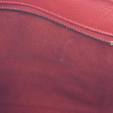 CELINE Celine Luggage Nano Shopper 2way Bag Red Women Curf Handbag B Rank Used Silgrin