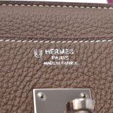 HERMES エルメス バーキン 30 パーソナルオーダー トープ/トスカ シルバー金具 □Q刻印(2013年頃) レディース トゴ ハンドバッグ 新同 中古 銀蔵