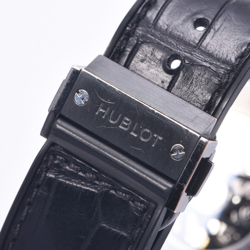 Hublot Ublo Big Bang Black Magic 301.cx.130.rx男士钛/橡胶手表自动黑色文件A-Rank使用的水池