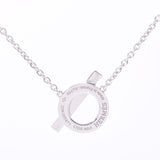 Hermes Hermes Fineth Necklace Diamond 0.46ct Ladies K18WG Necklace Unused Silgrin