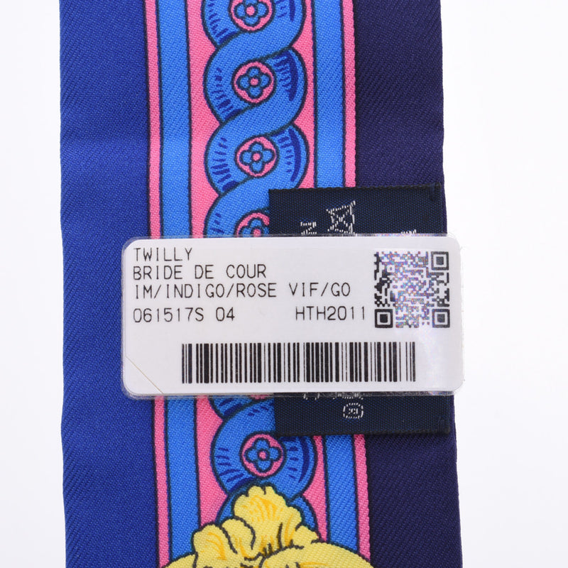 Hermes Twirie RIDE DE COUR Blue/Purple Women's Scarf HERMES – 銀蔵