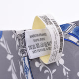 Hermes Hermes Etriers Remix Twilley Gray Women Silk 100% Scarf New Silgrin