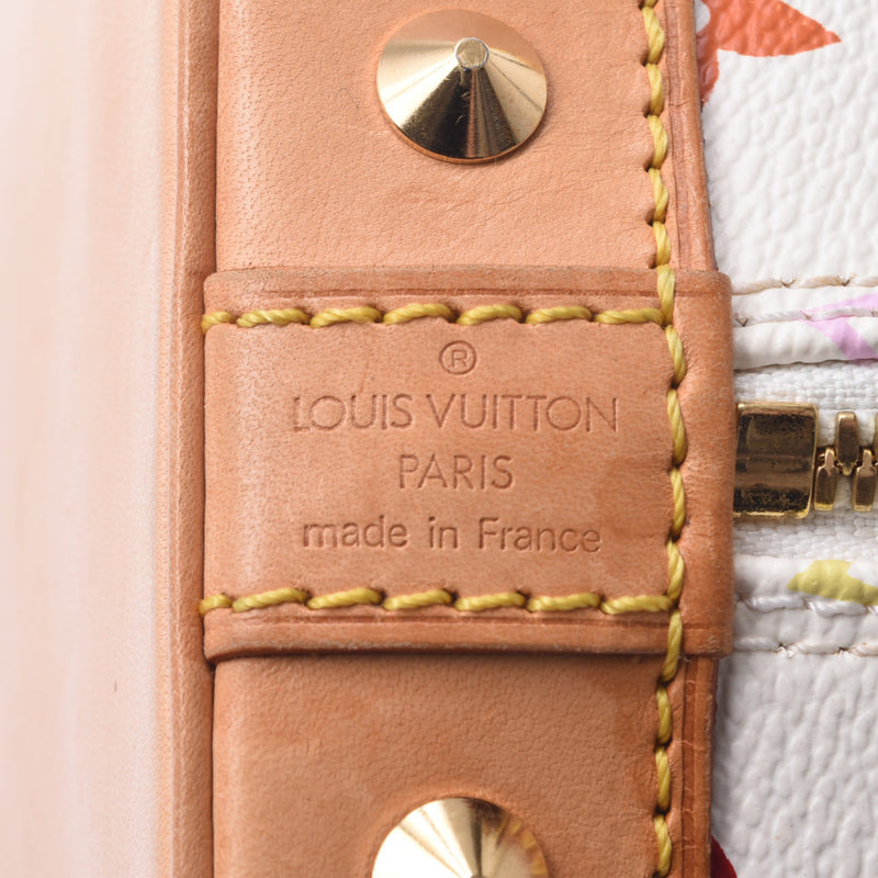 LOUIS VUITTON ルイヴィトン マルチカラー アルマ ブロン(白) M92647 レディース モノグラムマルチカラー ハンドバッグ Bランク 中古 銀蔵