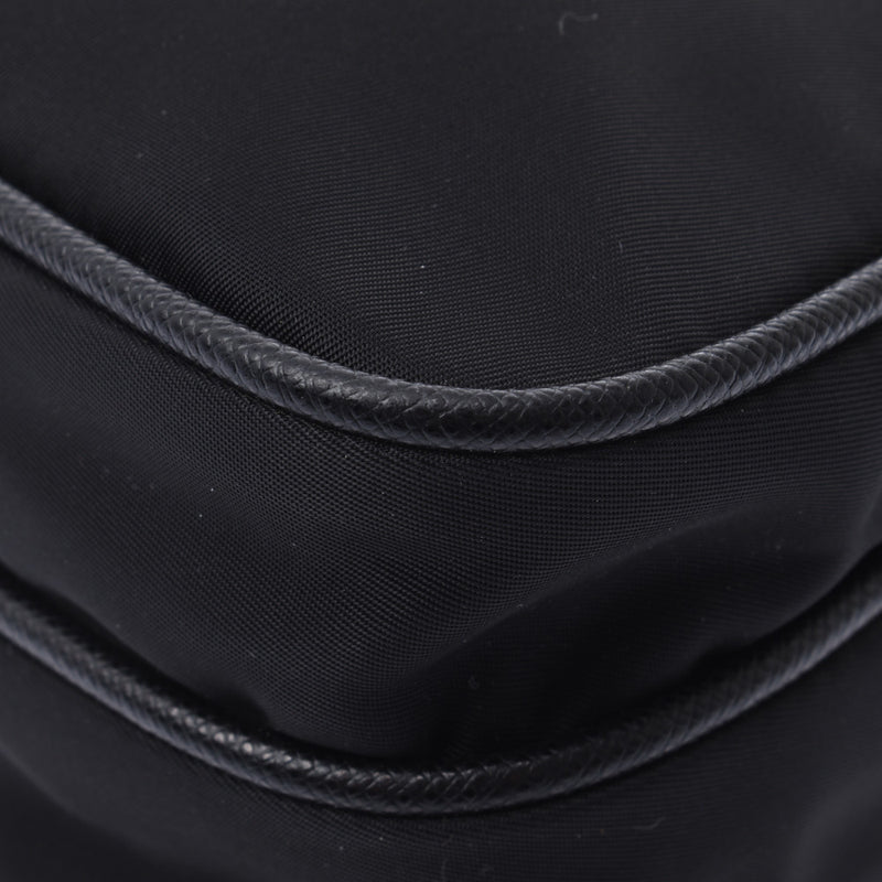 Prada Prada单肩包黑色银装置女式尼龙单肩包A-Rank使用Silgrin