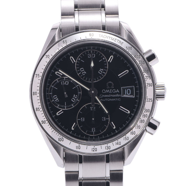 OMEGA Omega Speed ​​Master Day Chronograph 3513.50 Men SS Watch Automatic Black Table A-Rank Used Silgrin