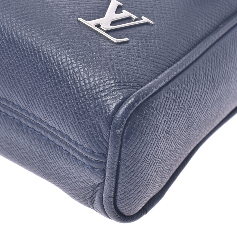 Louis Vuitton Louis Vuitton Taga Alex Messenger Blue Marina M30261 Men's Leather Shoulder Bag AB Rank Used Sinkjo
