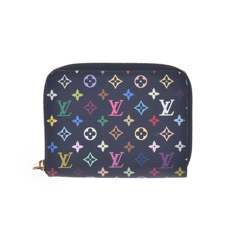 内側LOUIS VUITTON  マルチカラー ジッピー コインパース コインケース