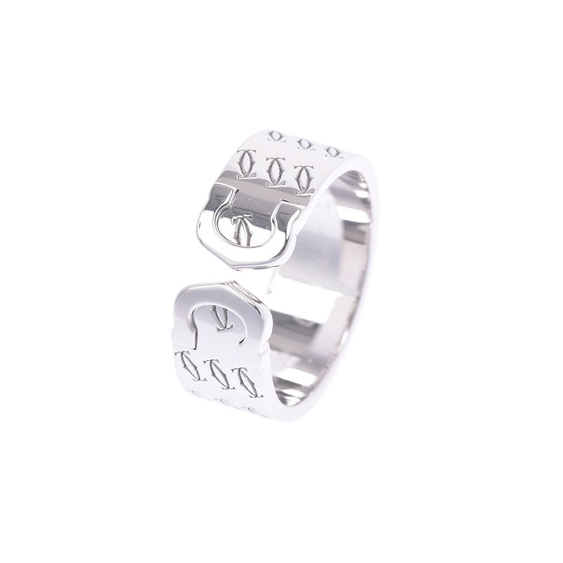 CARTIER Cartier C2 Ring 2000 Christmas Limited #58 18.5 Ladies K18WG Ring Ring A Rank Used Ginzo