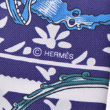 Hermes Hermes Twilee Etriers Remix / 鐙 · Remix Purple Ladies Silk 100% Scarf New Sinkjo