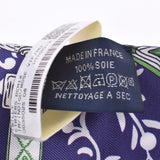 Hermes Hermes Twilee Etriers Remix / 鐙 · Remix Purple Ladies Silk 100% Scarf New Sinkjo