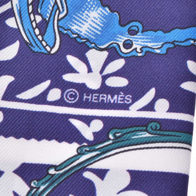 Hermes Hermes Twilee Etriers Remix / 鐙 · Remix Purple Ladies Silk 100% Scarf New Sinkjo