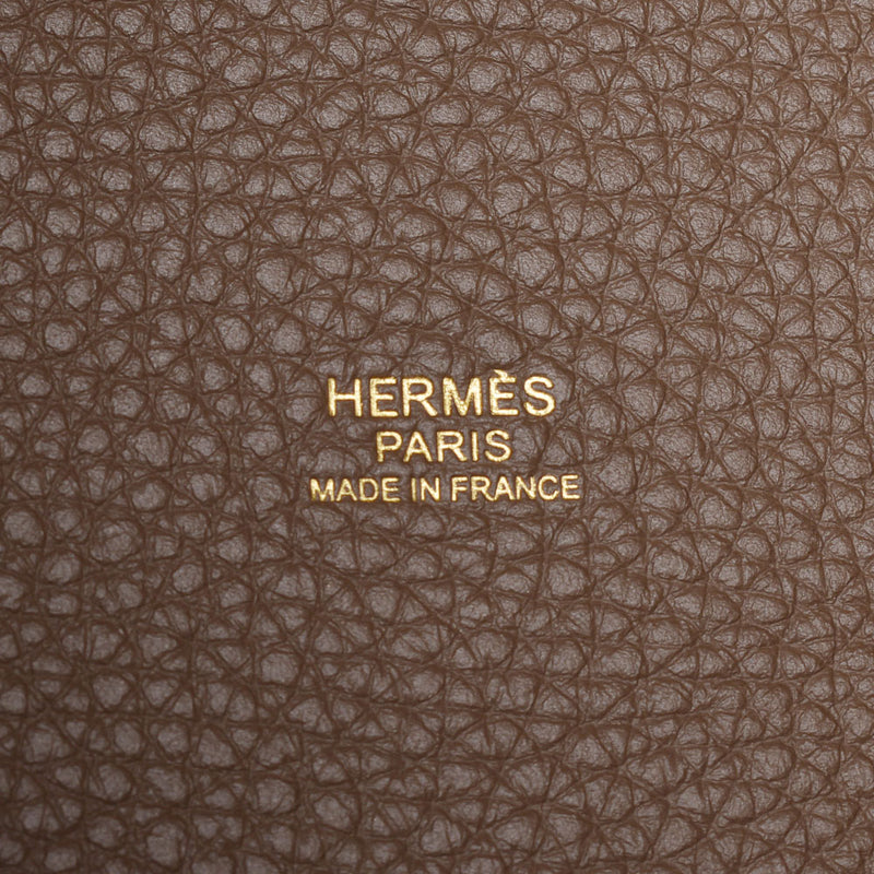 Hermes Hermes Picon Tone Rock MM Ethoup Gold Bracket Y Engraved (around 2020) Women's Triyo Clemance Handbag New Ginkgo