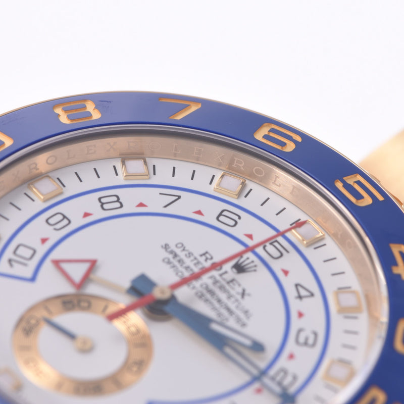 【現金特価】ROLEX ロレックス ヨットマスター2 116688 メンズ YG 腕時計 自動巻き 白文字盤 未使用 銀蔵