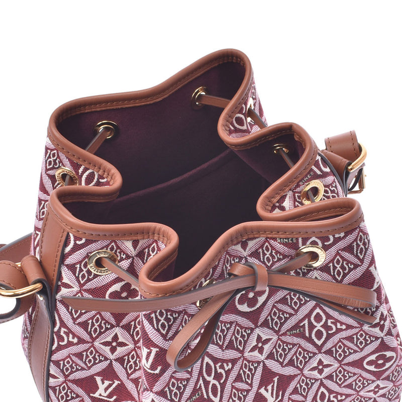 Louis Vuitton Louis Vuitton Epipetino Since 1854 Bordeaux M57154 Women's Jacquard Woven / Curf Leather Shoulder Bag New Sanko